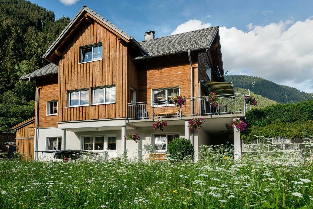 Ferienwohnung Haus Ambiatscha Sankt Gallenkirch Exterior foto